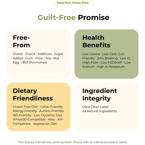 Four Cheese Pizza Pack, Gluten-Free
