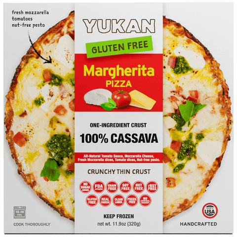 Margherita Gluten-Free Pizza (Frozen) - Yukan