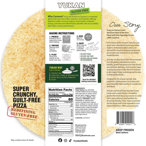 Vegan Cheese Pizza Pack, Gluten-Free