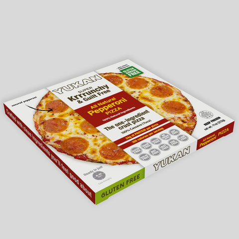 All Natural Pepperoni Pizza, Gluten-Free (Frozen)