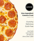 All Natural Pepperoni Pizza, Gluten-Free (Frozen) - Yukan