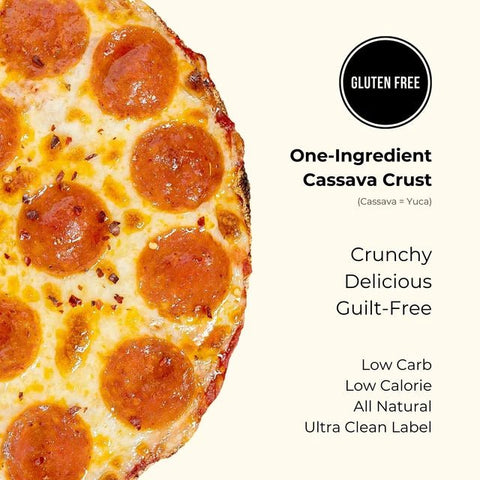 All Natural Pepperoni Pizza, Gluten-Free (Frozen) - Yukan