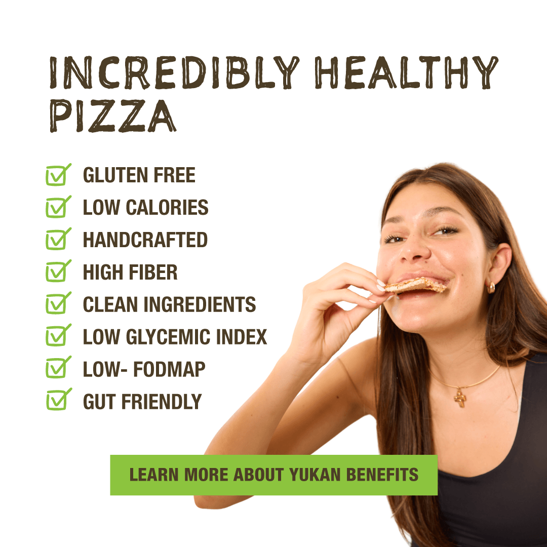 Incredibly healthy pizza - Low Glycemic index, Low fodmap, gut friendly