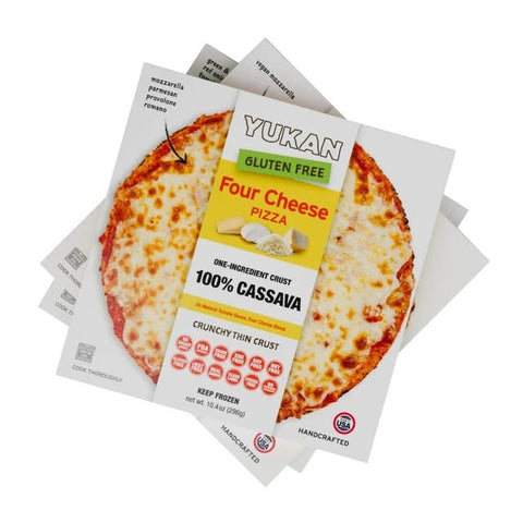 Four Cheese Gluten-Free Pizza (Frozen) - Yukan