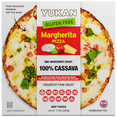 Margherita Gluten-Free Pizza (Frozen) - Yukan