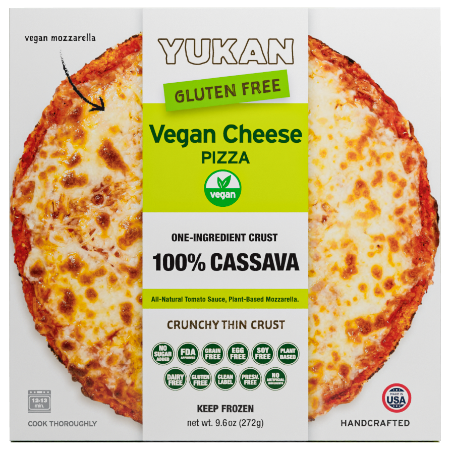 Vegan Cheese Gluten-Free Pizza (Frozen)