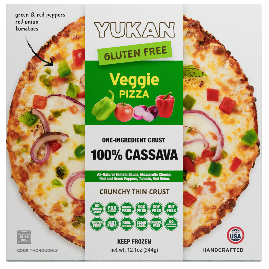 Veggie Gluten-Free Pizza (Frozen)