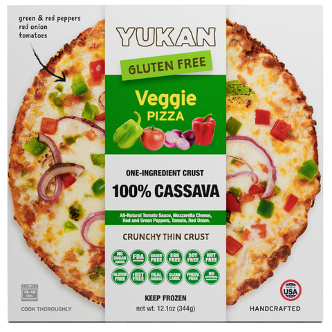 Veggie Gluten-Free Pizza (Frozen) - Yukan
