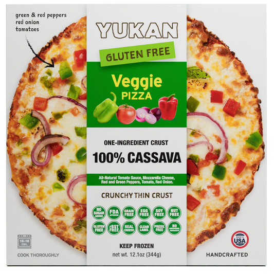 Veggie Gluten-Free Pizza (Frozen)