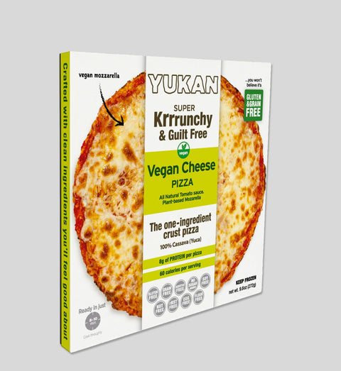 Vegan Cheese Gluten-Free Pizza (Frozen) - Yukan
