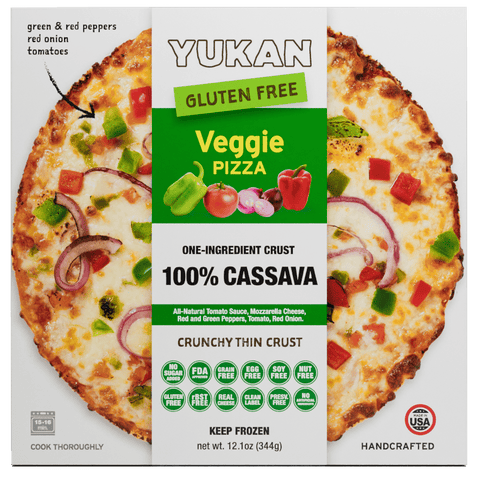 Veggie Gluten-Free Pizza (Frozen) - Yukan