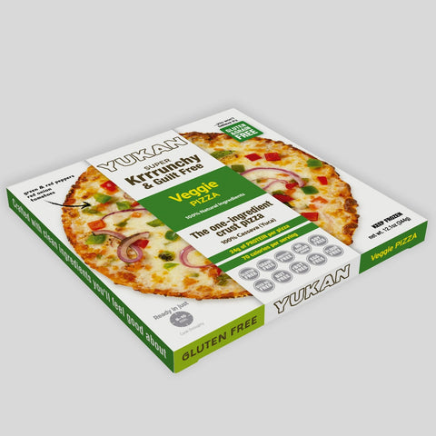 Veggie Gluten-Free Pizza (Frozen) - Yukan