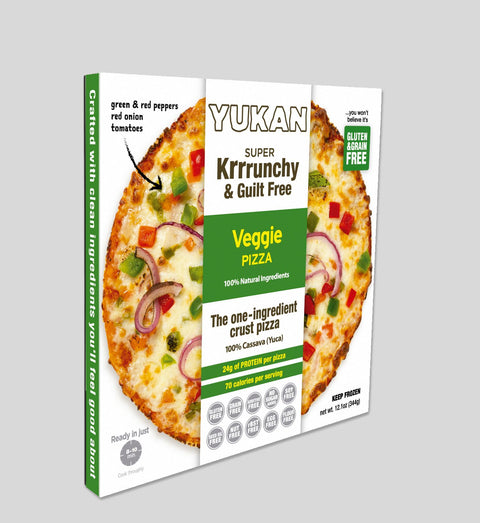Veggie Gluten-Free Pizza (Frozen) - Yukan